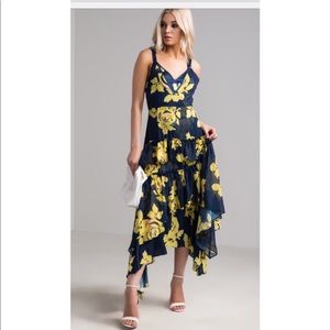 AKIRA Field Day Floral Maxi Dress